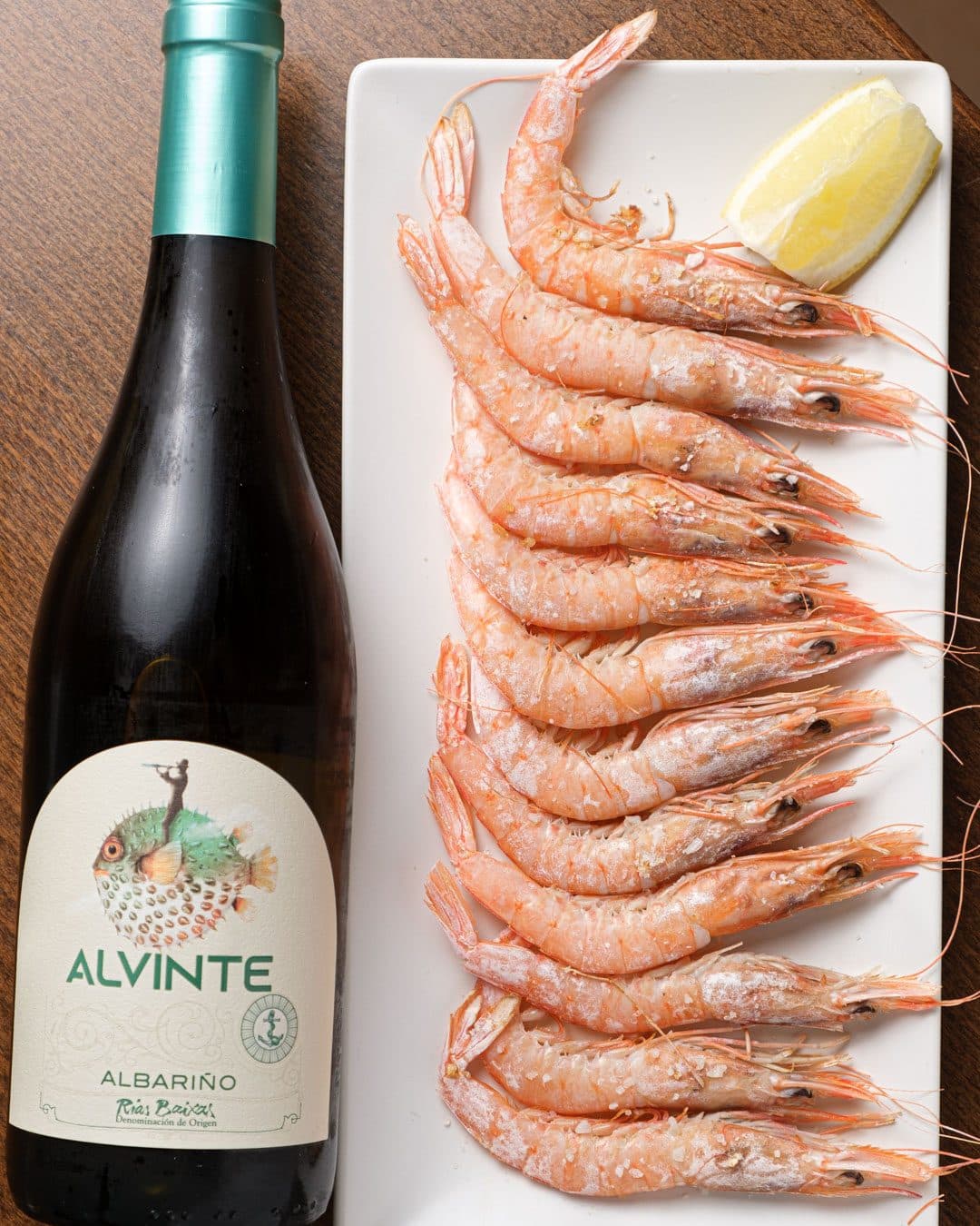 Gambas a la Plancha